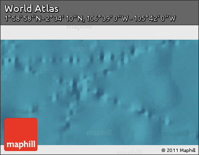 Satellite 3D Map of the Area around 2° 16' 34" N, 106° 10' 30" W