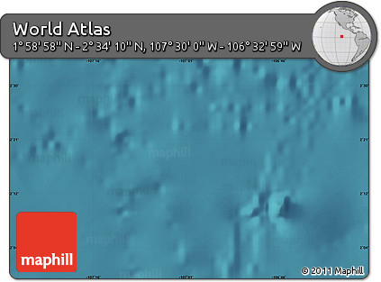 Satellite Map of the Area around 2° 16' 34" N, 107° 1' 30" W