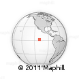 Outline Map of the Area around 2° 16' 34" N, 109° 34' 29" W, rectangular outline