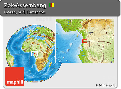 Physical Location Map of Zok-Assembang