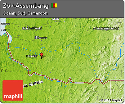 Physical Map of Zok-Assembang