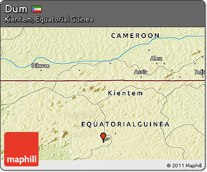 Physical 3D Map of Dum