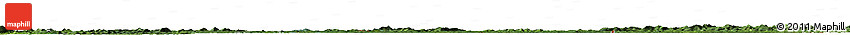 Satellite Horizon Map of the Area around 2° 16' 34" N, 11° 7' 30" E