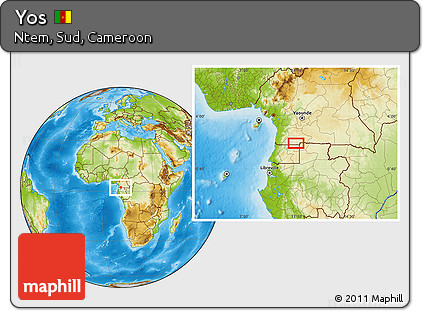 Physical Location Map of Yos