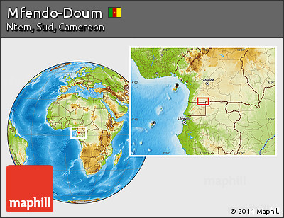 Physical Location Map of Mfendo-Doum