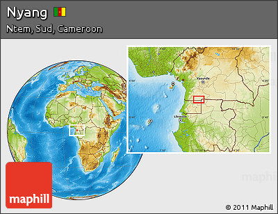 Physical Location Map of Nyang