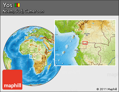 Physical Location Map of Yos