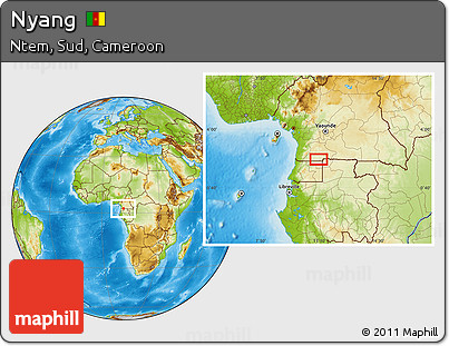 Physical Location Map of Nyang