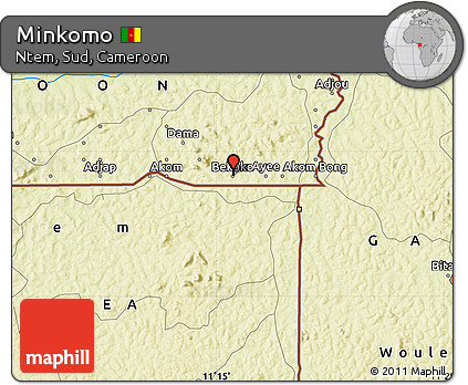 Physical Map of Minkomo