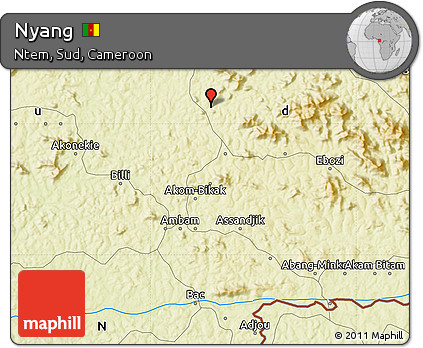 Physical Map of Nyang