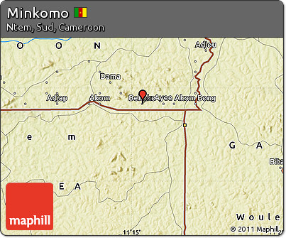 Physical Map of Minkomo