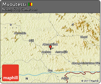 Physical Map of Mvoutessi