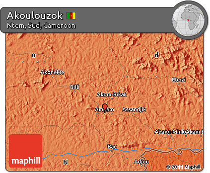 Political Map of Akoulouzok