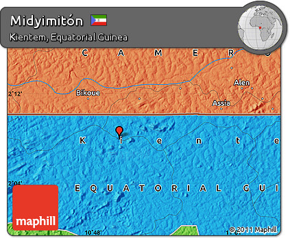 Political Map of Midyimitón