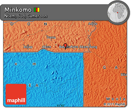 Political Map of Minkomo
