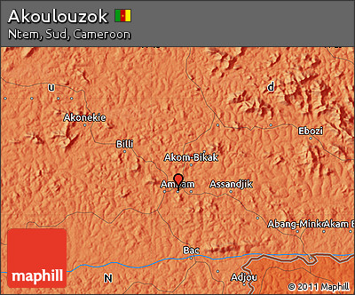 Political Map of Akoulouzok