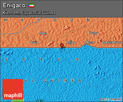 Political Map of Enigaco