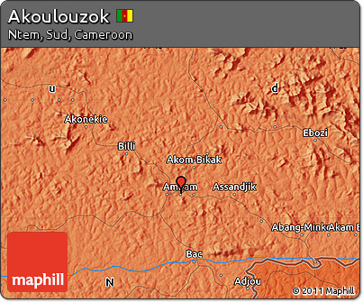 Political Map of Akoulouzok