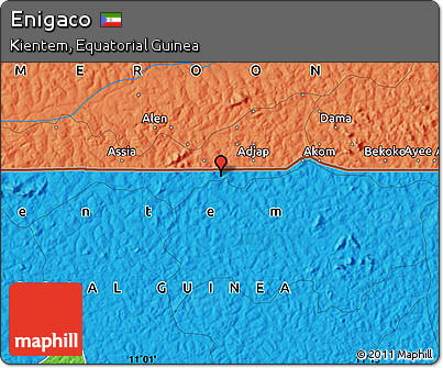 Political Map of Enigaco