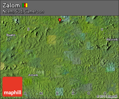 Satellite Map of Zalom