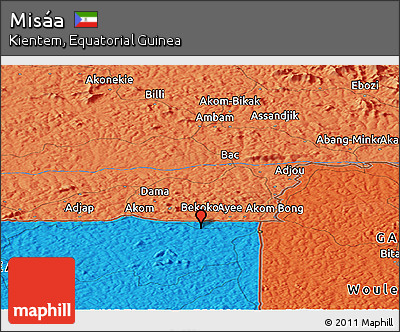 Political Panoramic Map of Misáa