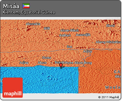 Political Panoramic Map of Misáa