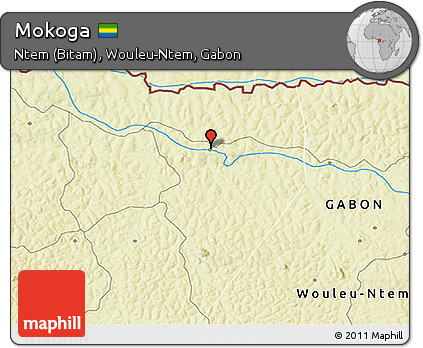 Physical 3D Map of Mokoga