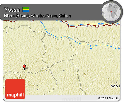 Physical 3D Map of Yossé