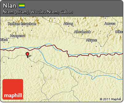 Physical 3D Map of Nlan