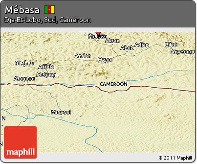Physical Panoramic Map of Mébasa