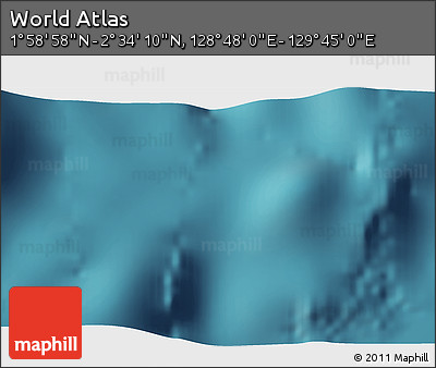 Satellite 3D Map of the Area around 2° 16' 34" N, 129° 16' 30" E