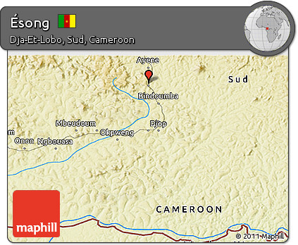 Physical 3D Map of Ésong
