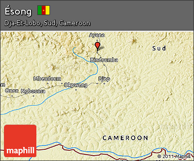 Physical 3D Map of Ésong