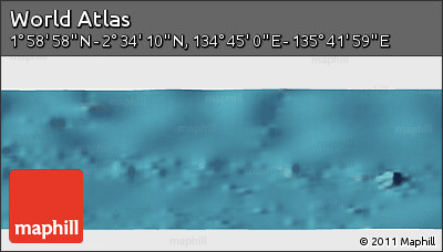 Satellite Panoramic Map of the Area around 2° 16' 34" N, 135° 13' 29" E