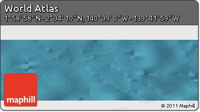 Satellite Panoramic Map of the Area around 2° 16' 34" N, 140° 10' 30" W