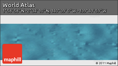 Satellite Panoramic Map of the Area around 2° 16' 34" N, 140° 10' 30" W