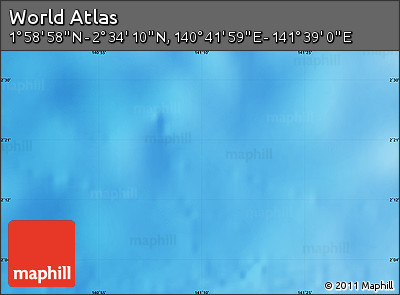 Physical Map of the Area around 2° 16' 34" N, 141° 10' 30" E