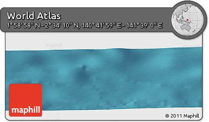 Satellite Panoramic Map of the Area around 2° 16' 34" N, 141° 10' 30" E