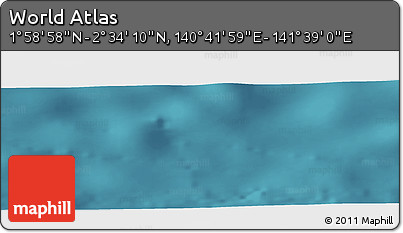 Satellite Panoramic Map of the Area around 2° 16' 34" N, 141° 10' 30" E