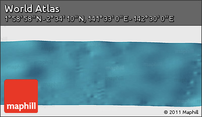 Satellite Panoramic Map of the Area around 2° 16' 34" N, 142° 1' 30" E
