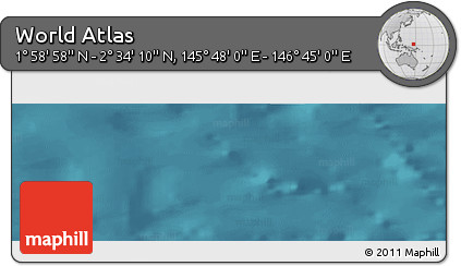 Satellite Panoramic Map of the Area around 2° 16' 34" N, 146° 16' 30" E