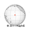 Outline Map of the Area around 2° 16' 34" N, 152° 55' 30" W, rectangular outline