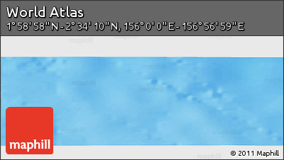 Physical Panoramic Map of the Area around 2° 16' 34" N, 156° 28' 29" E