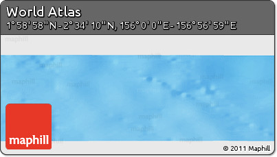 Physical Panoramic Map of the Area around 2° 16' 34" N, 156° 28' 29" E