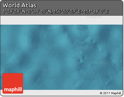 Satellite 3D Map of the Area around 2° 16' 34" N, 157° 19' 29" E