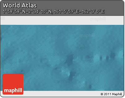 Satellite 3D Map of the Area around 2° 16' 34" N, 161° 34' 29" E