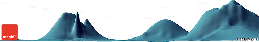 Satellite Horizon Map of the Area around 2° 16' 34" N, 164° 49' 29" W