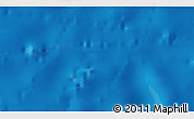 Shaded Relief 3D Map of the area around 2° 16' 34" N, 168° 13' 29" W