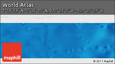 Physical Panoramic Map of the Area around 2° 16' 34" N, 169° 55' 30" W