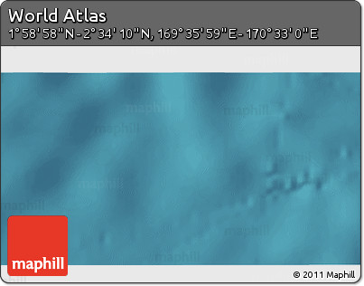 Satellite 3D Map of the Area around 2° 16' 34" N, 170° 4' 29" E
